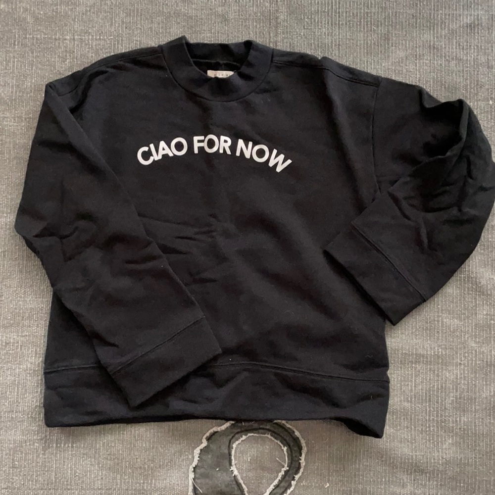 madewell Black sweathshirt size s